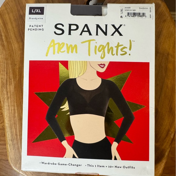 NEW SPANX Brandywine Opaque Arm Tights Layering L/XL - Picture 2 of 4